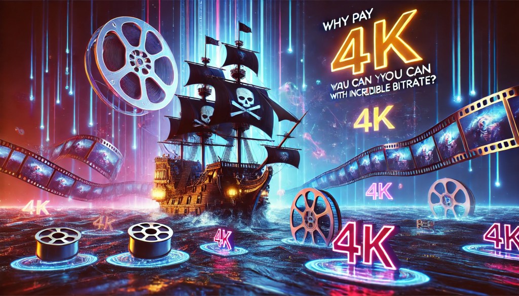 Pourquoi payer quand on peut avoir la version en 4K et avec un bitrate de malade&nbsp;?