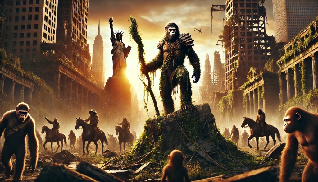 Récits d’Évolution et de Chute : L’Univers Étonnant de La Planète des&nbsp;singes