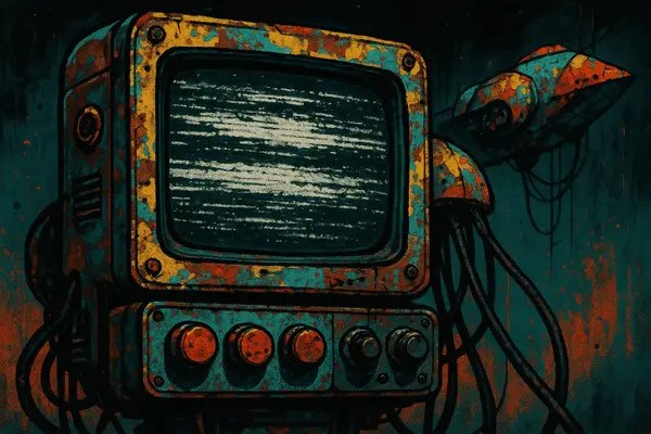 Rétrofuturisme Crado : Pourquoi Notre Futur Kiffe le Vintage Cassé Face à l&rsquo;Aseptisation Numérique&nbsp;?